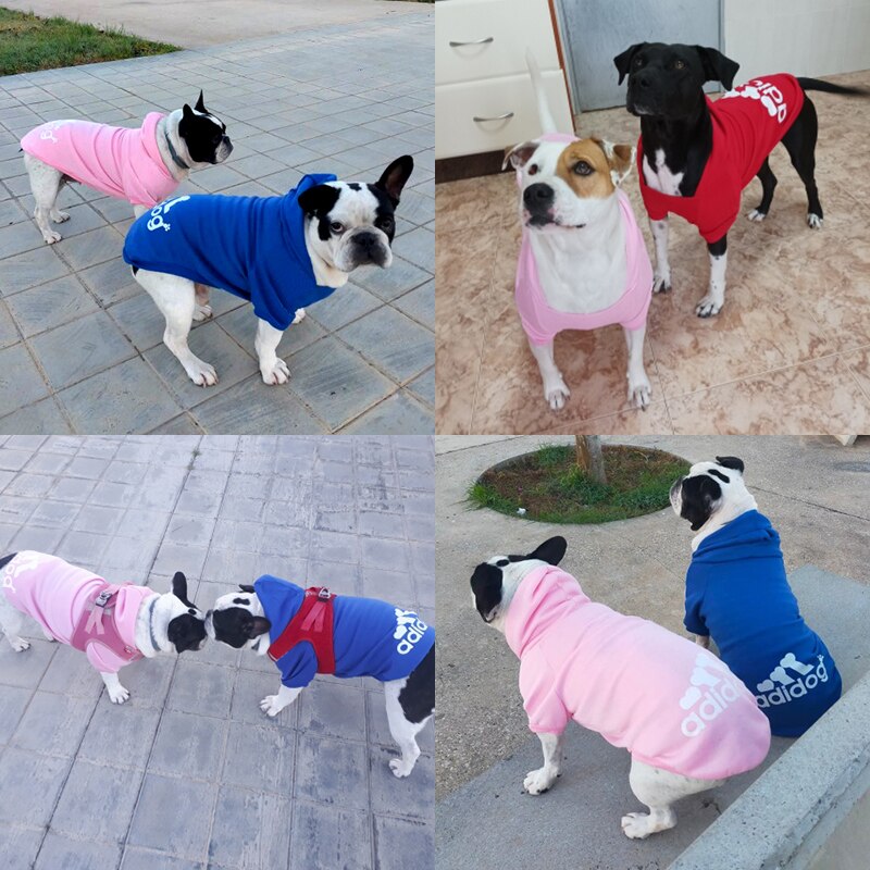 Soft Fleece Pet Dog Clothes Dogs Hoodies Warm Sweatshirt Pet Costume Jacket