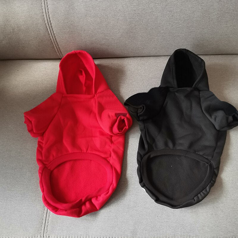 Soft Fleece Pet Dog Clothes Dogs Hoodies Warm Sweatshirt Pet Costume Jacket