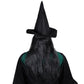 Halloween Horror Old Witch Mask with Hat  - Latex