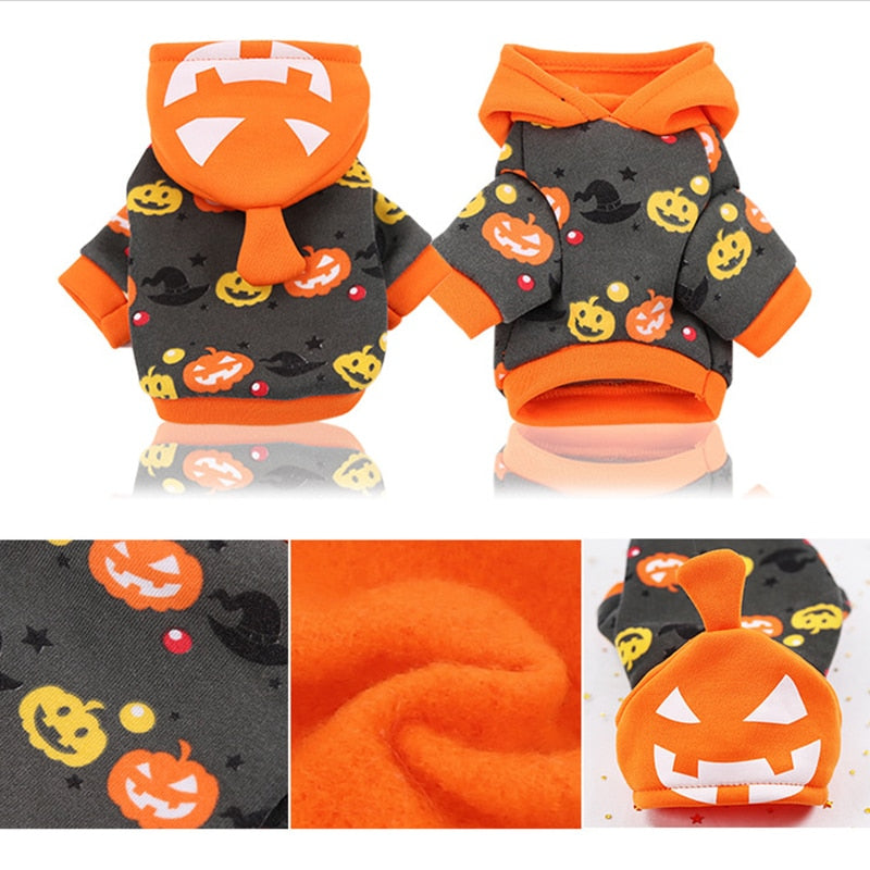 Dog & Cat Clothes Winter Pet Hoodie Coat Jacket Costume