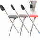 Folding Cane Stool Portable Walking Stick Chair Stainless Steel