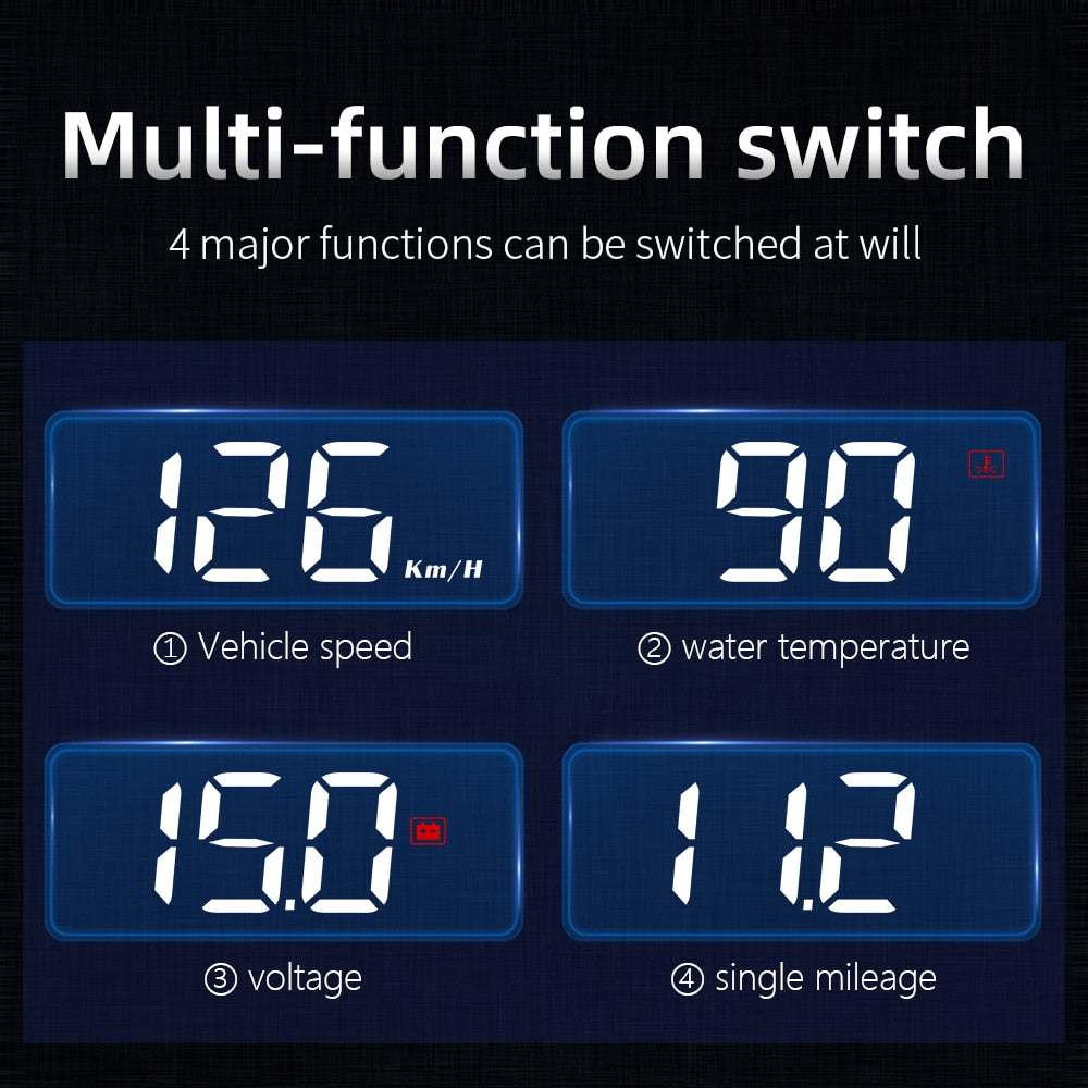 M3 Auto OBD2 GPS Head-Up Display Auto Electronics HUD Projector