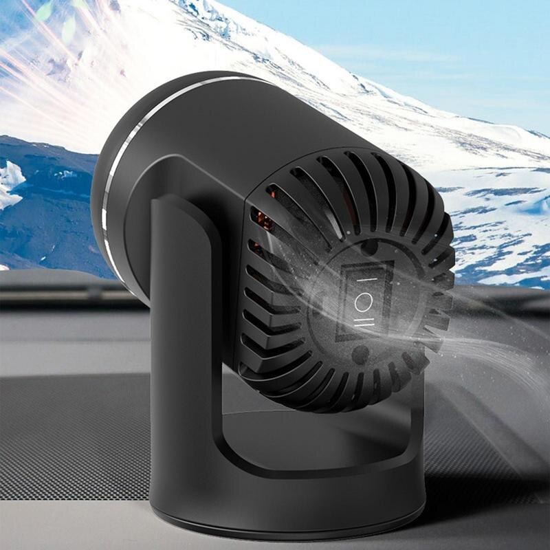 Windshield Defroster 12 Volt Electric Heater For Car-2 In 1 Heating & Cooling- 360 Degree Rotary