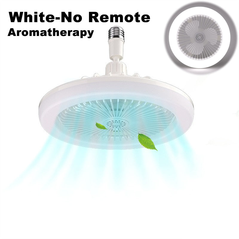 Dimmable Ceiling Fan Lamp With Remote