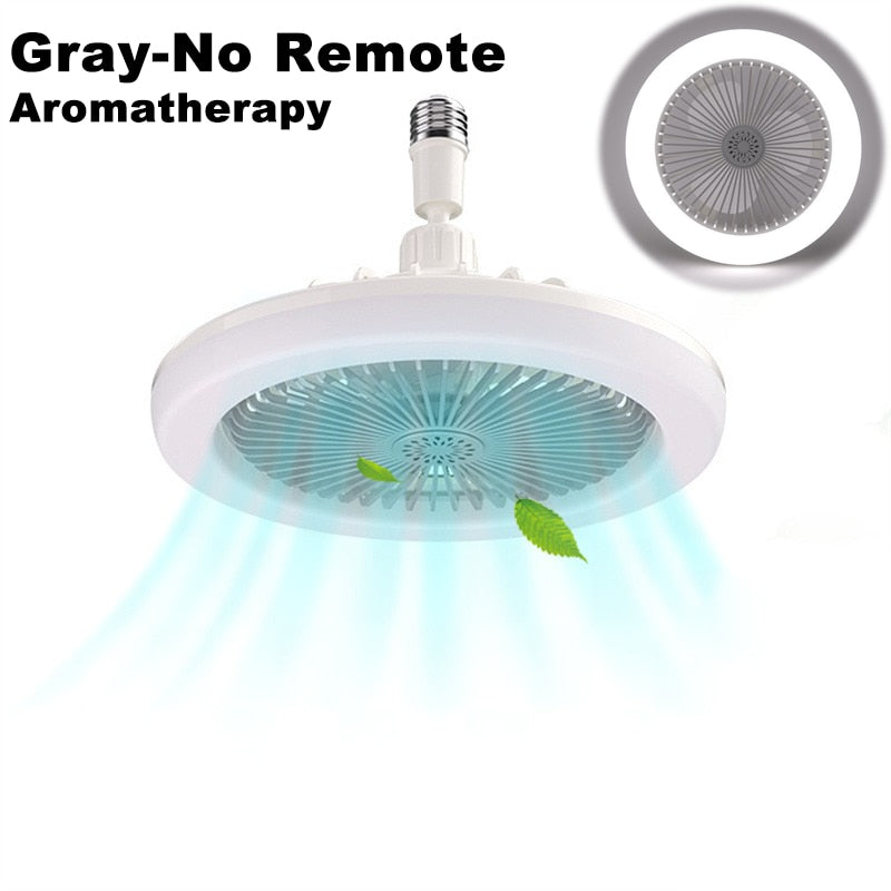 Dimmable Ceiling Fan Lamp With Remote