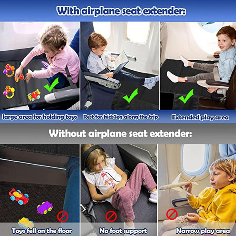 Baby Child Inflatable Mattress Air Bed Long Distance Travel Car Plane