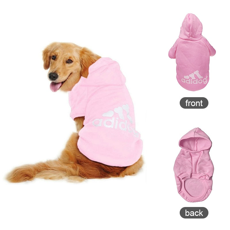 Soft Fleece Pet Dog Clothes Dogs Hoodies Warm Sweatshirt Pet Costume Jacket