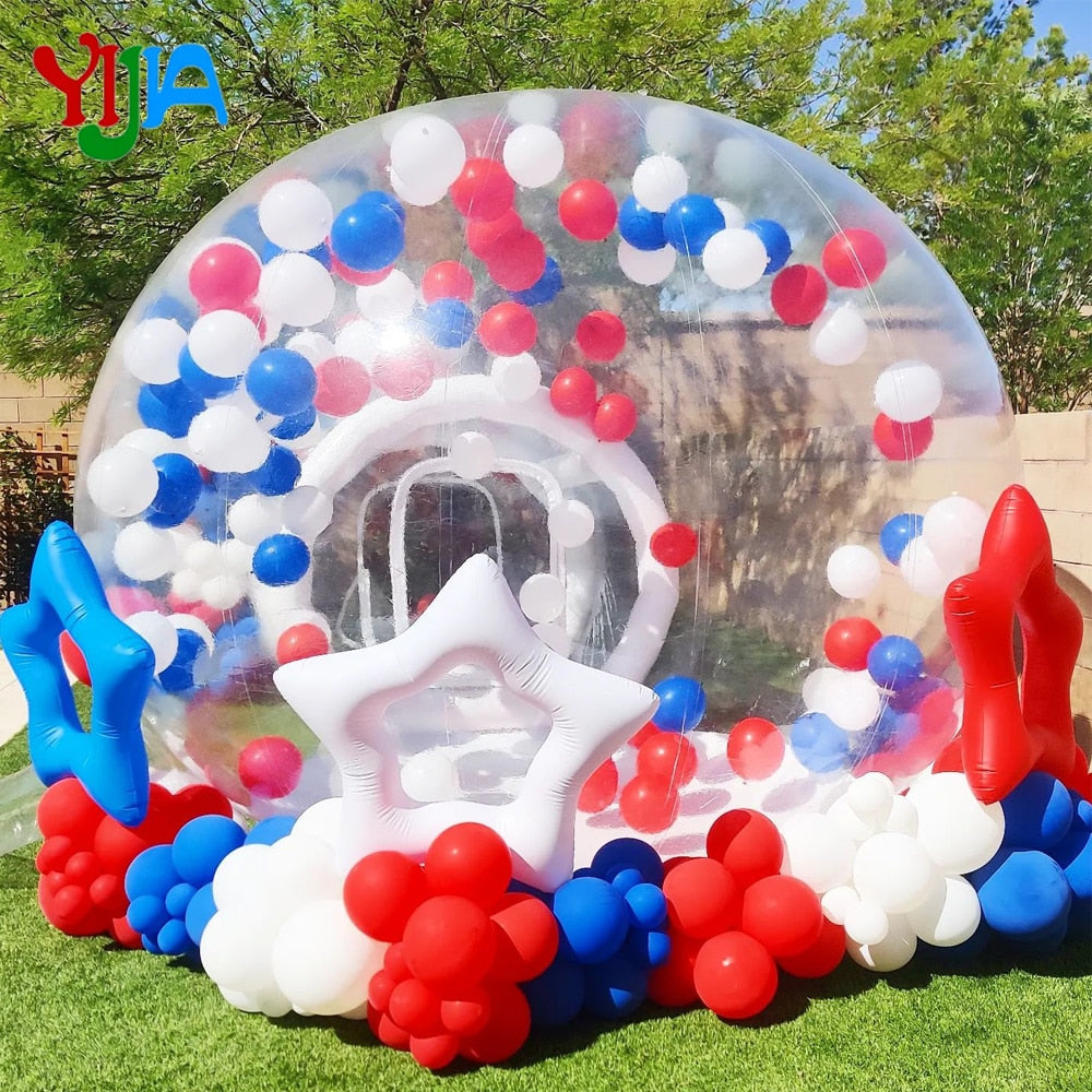 8.2FT / 10FT / 13Ft Kids Party Fun Balloon - Inflatable Bubble House With Blower