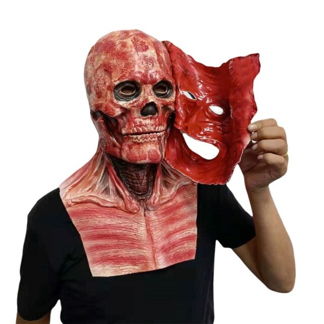 Double-layer Ripped Bloody Latex Mask & SIX More Masks to choose from - CLICK BELOW