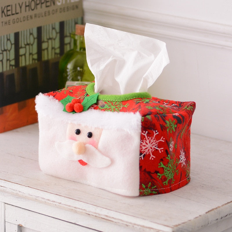 HOT Christmas Tissue Box Cover