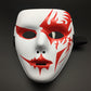 1pc Full Face Mask Hand-painted Halloween Masquerade