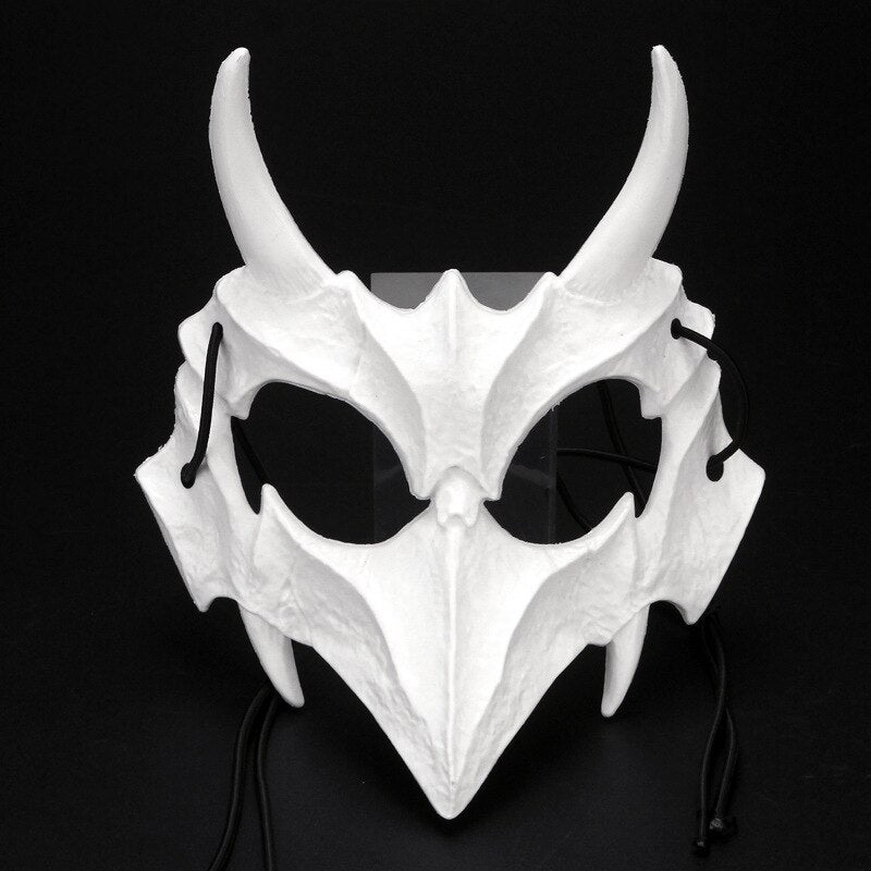 Half Face Masks Bone Skull Animals - For kids and adults