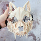 Half Face Masks Bone Skull Animals - For kids and adults