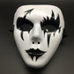 1pc Full Face Mask Hand-painted Halloween Masquerade