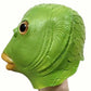 Funny Green Fish Head Mask for Adult