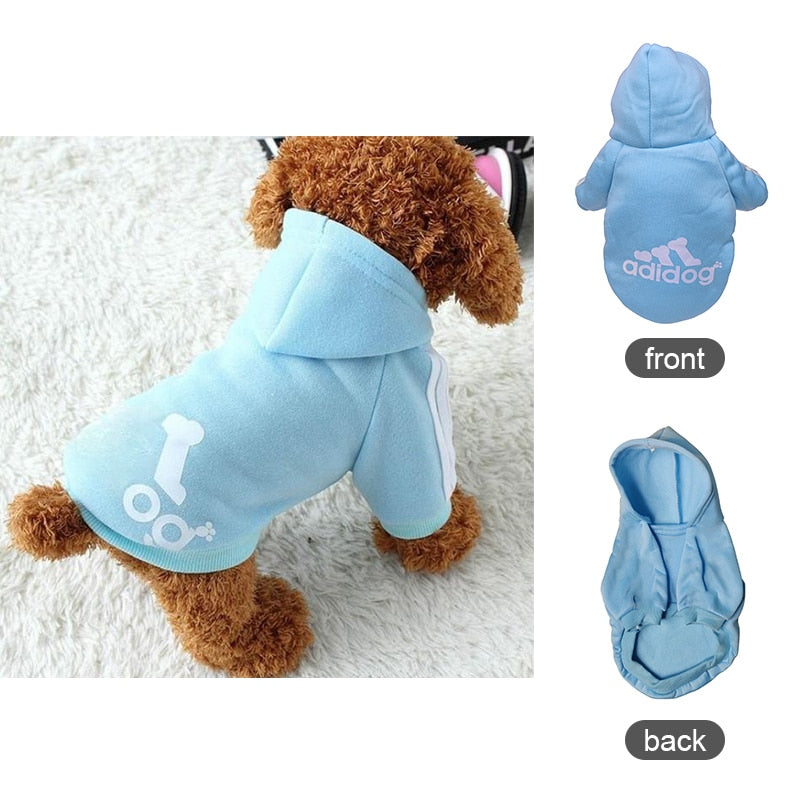 Soft Fleece Pet Dog Clothes Dogs Hoodies Warm Sweatshirt Pet Costume Jacket