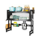 Cabinet Door Over Sink Rack Countertop Dish Storage With Organizer Kitchen Multi-function