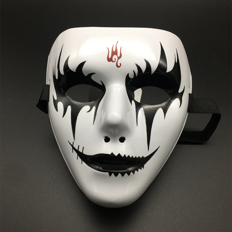 1pc Full Face Mask Hand-painted Halloween Masquerade