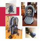 Lealoncat BL12 Four Wheels unique double Pet Stroller for Dog and Cat