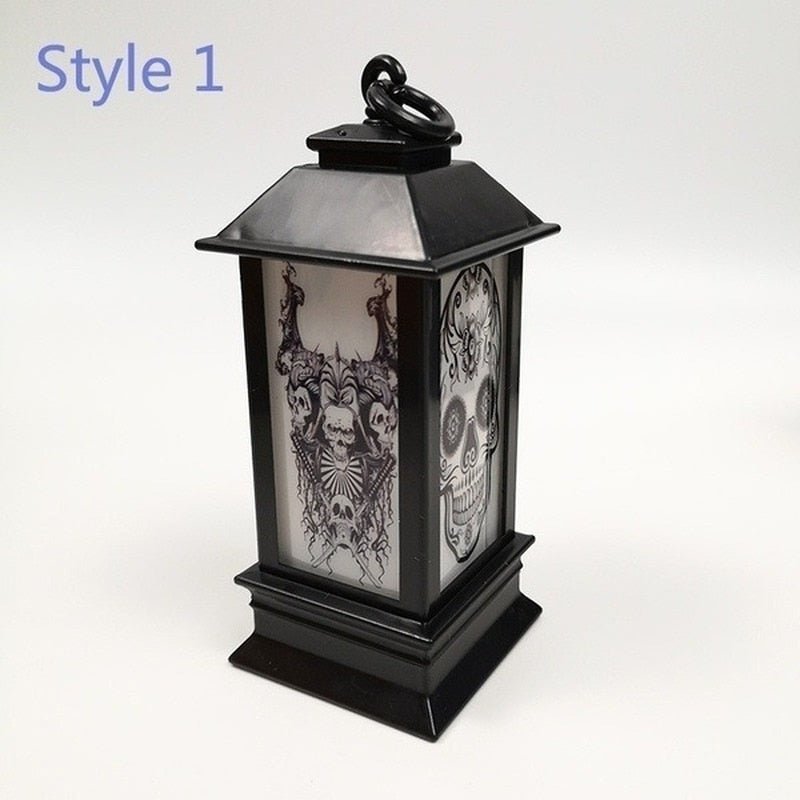 Halloween Wind Lanterns Led Electronic Candle Lights