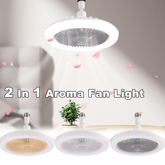 Dimmable Ceiling Fan Lamp With Remote