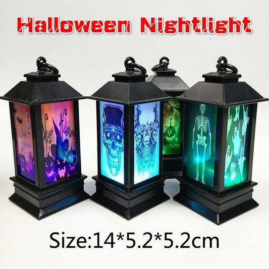 Halloween Wind Lanterns Led Electronic Candle Lights