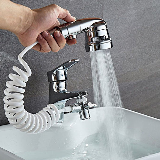 Basin Faucet Diverter Valve with Shower Head