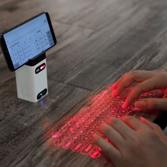 Virtual Laser Keyboard Bluetooth Wireless Touch Projector Phone