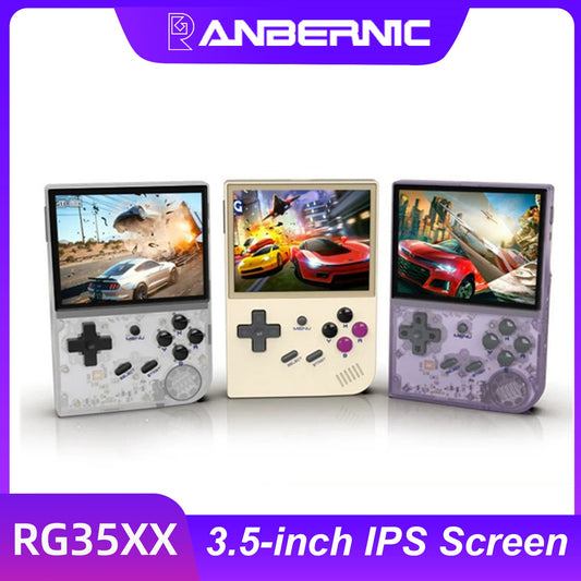 RG35XX Retro Handheld Game Console Linux System 3.5 Inch IPS Screen Cortex-A9 Portable Pocket Video Player