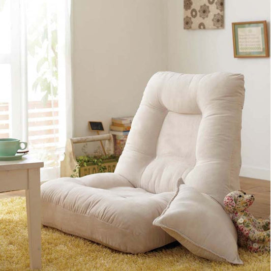 Fabric Dormitory Bed Lazy Sofa Chair Single Comfortable Tatami