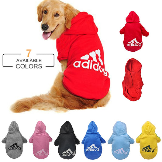 Soft Fleece Pet Dog Clothes Dogs Hoodies Warm Sweatshirt Pet Costume Jacket