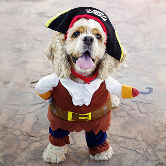Dog & Cat Pirate Costume